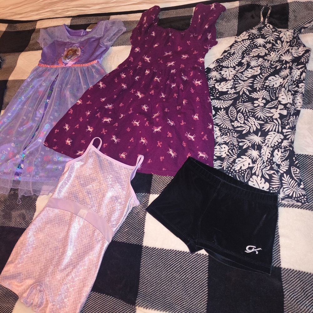 Assorted Girls' Dresses and Shorts Set
